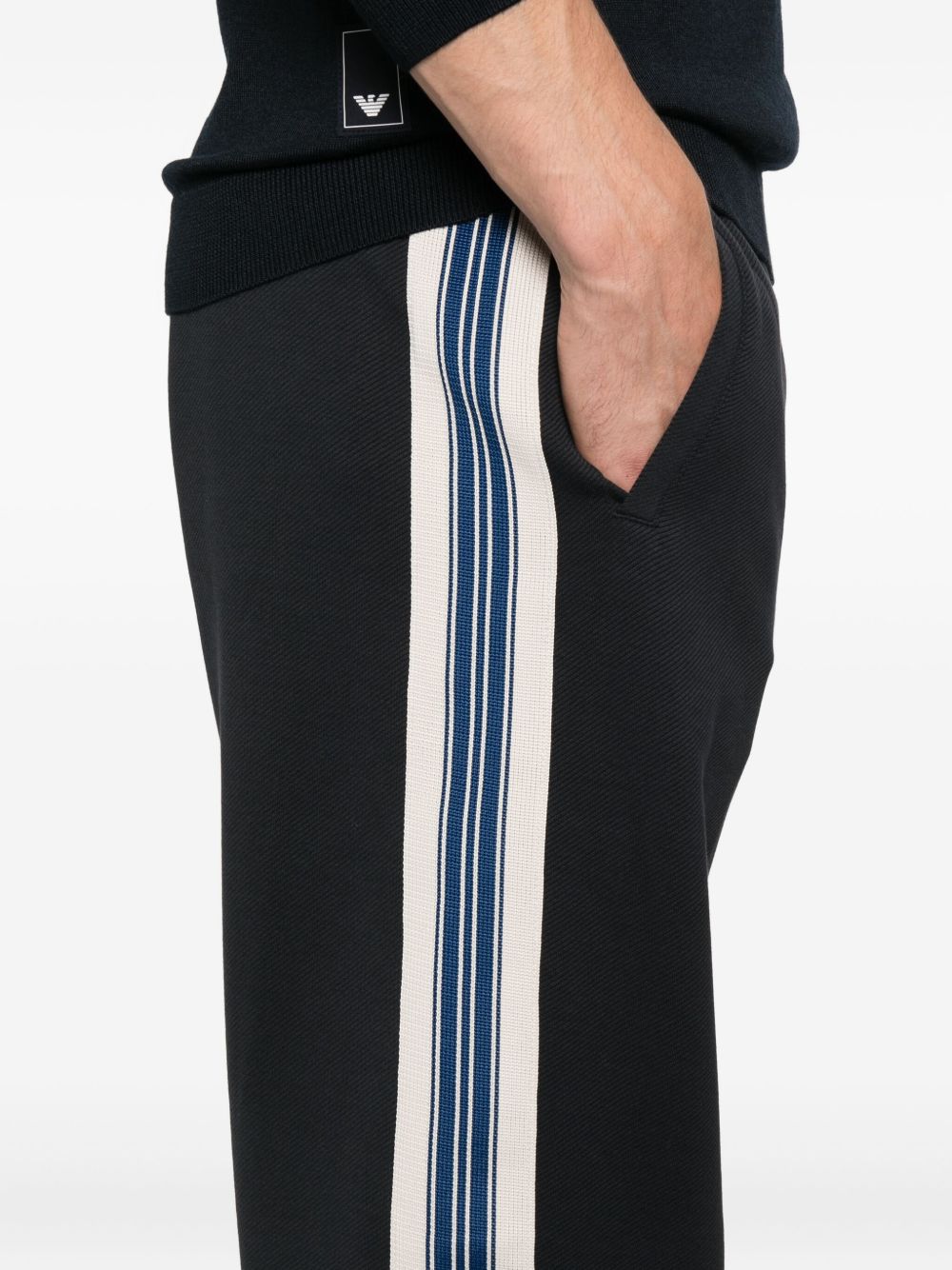 Emporio Armani Exclusive Trousers Blu Polyester