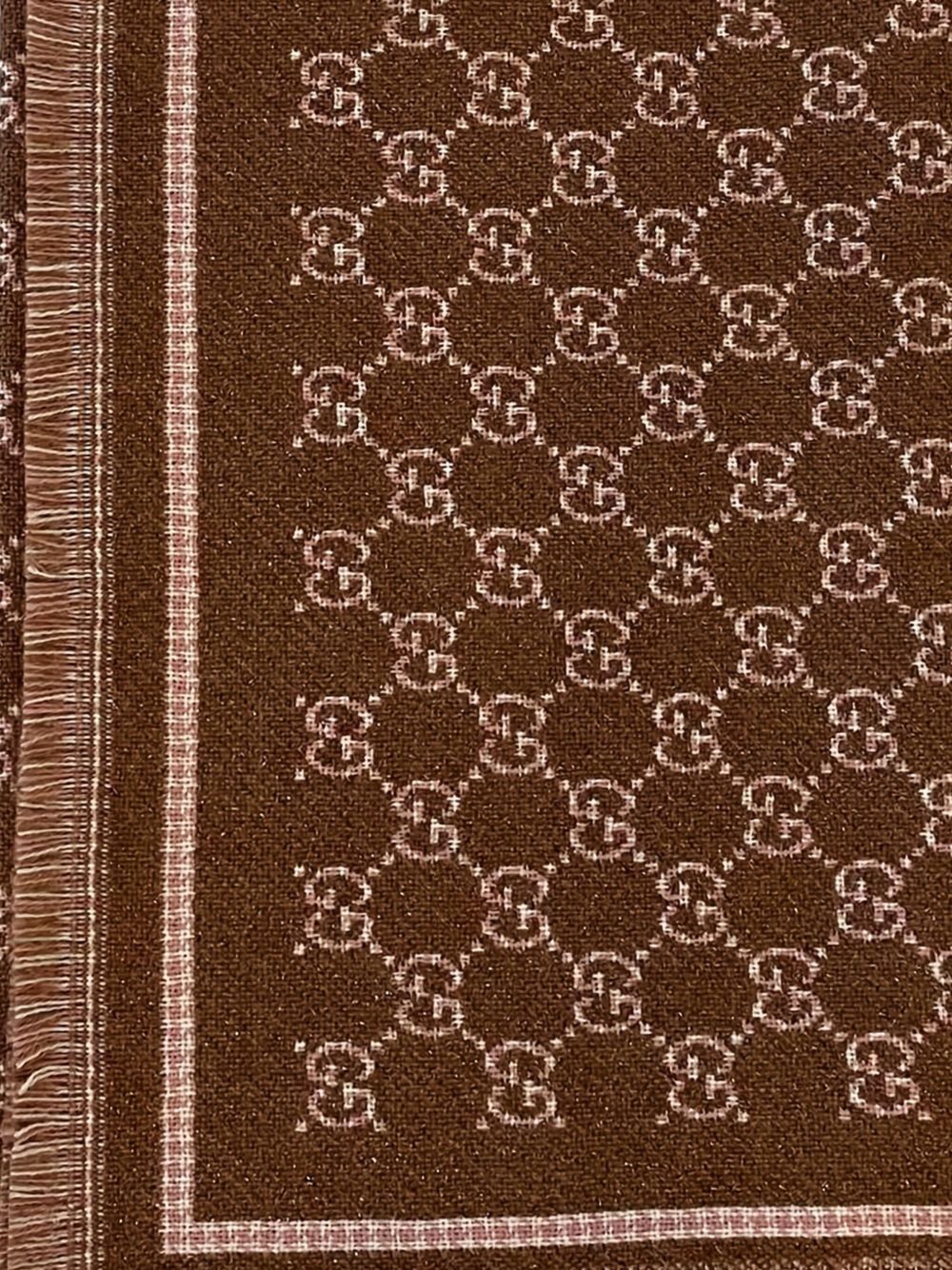Gucci Scarfs Brown Other->fabric100.0 %