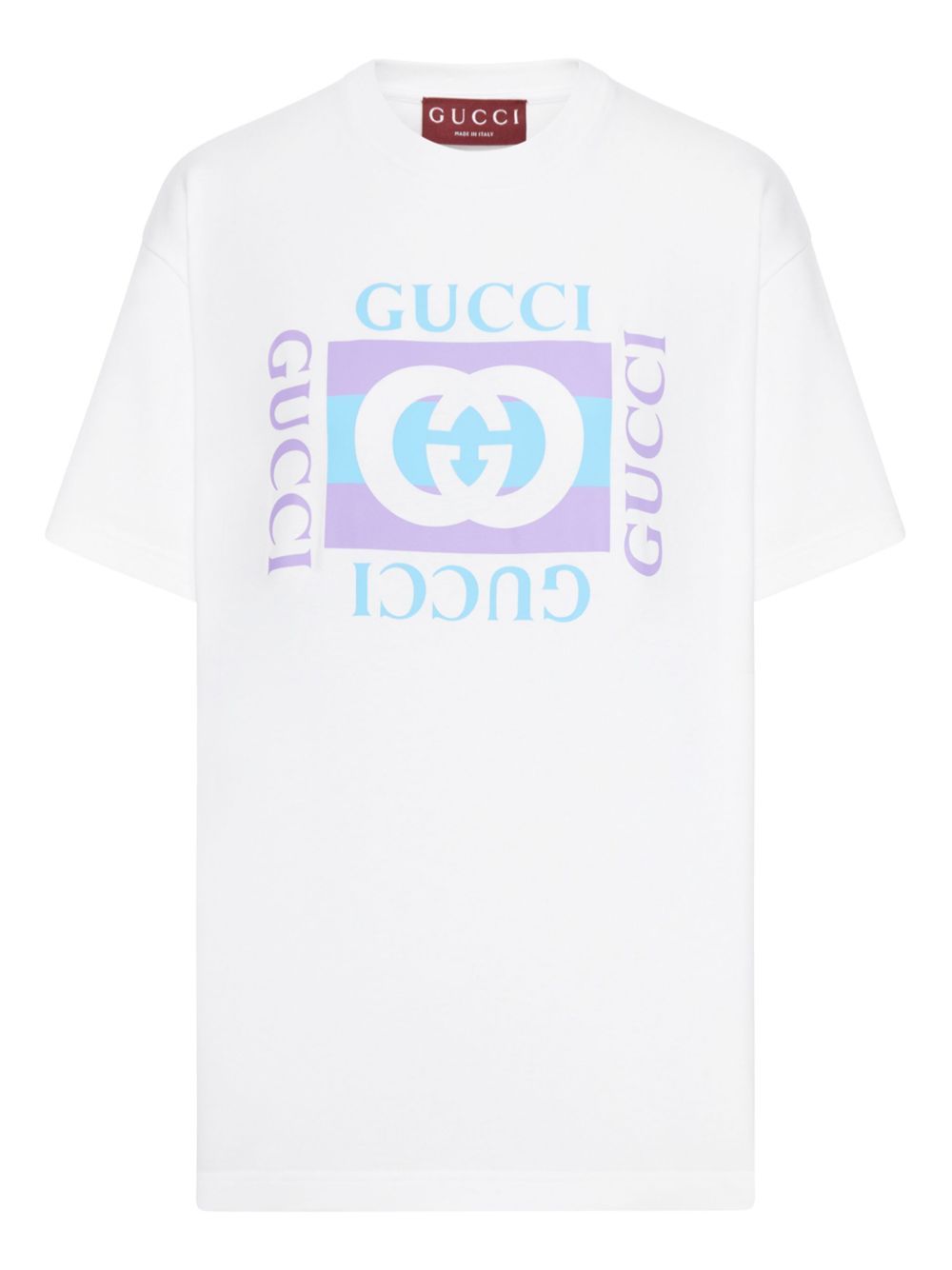 Gucci T-Shirts And Polos White Natural (veg)->cotton100.0 %