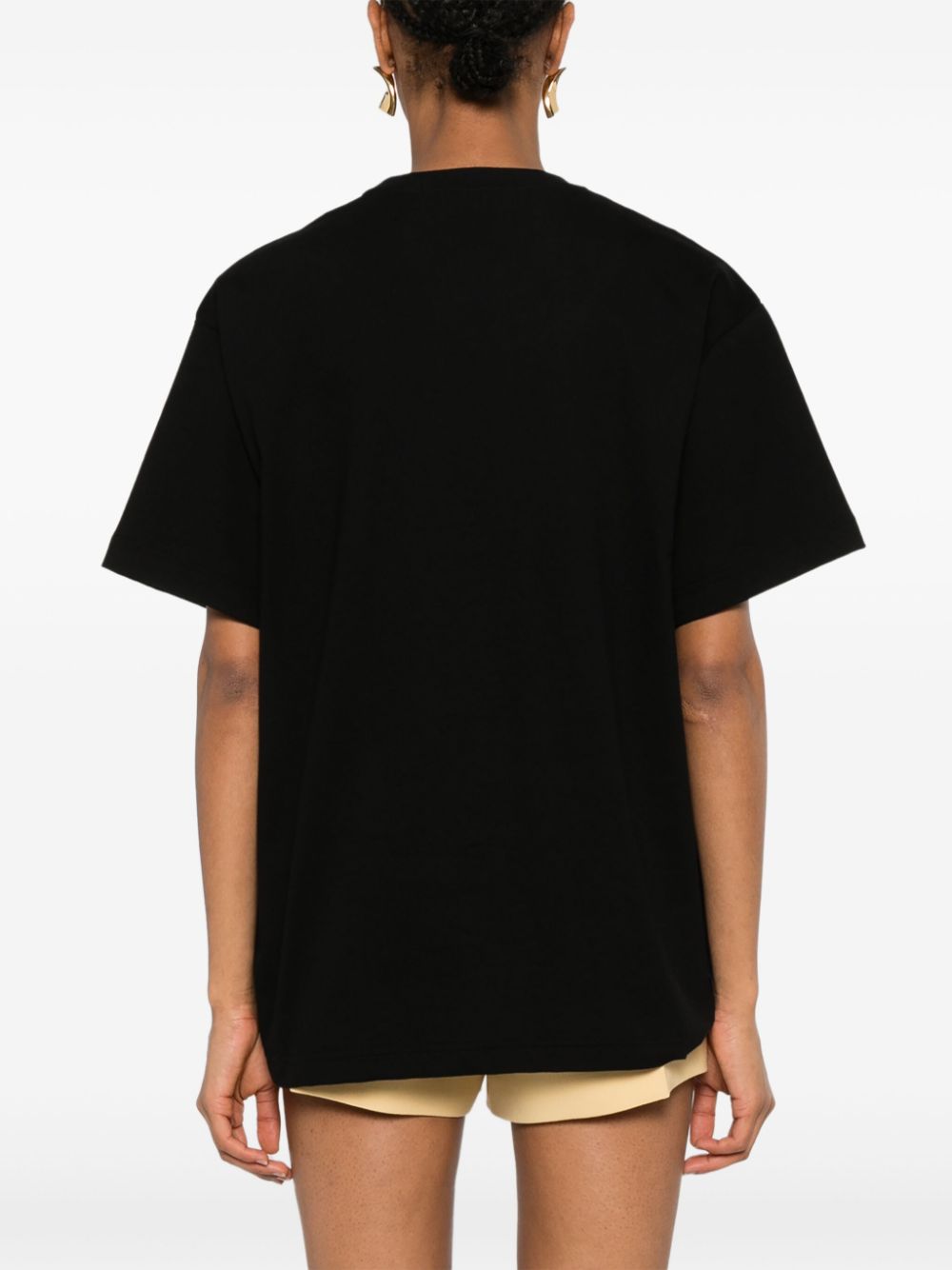 Gucci T-Shirts And Polos Black Cotton