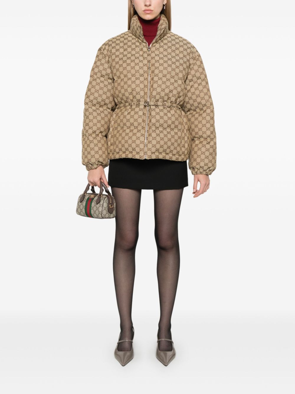 Gucci Coats Camel