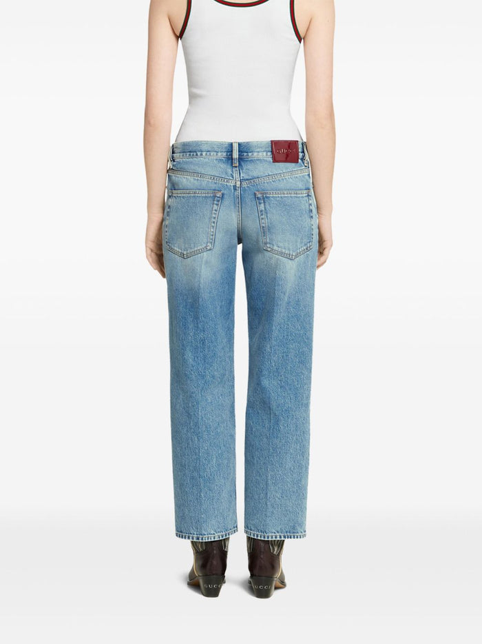 Gucci Jeans Clear Blue Natural (veg)->cotton100.0 %