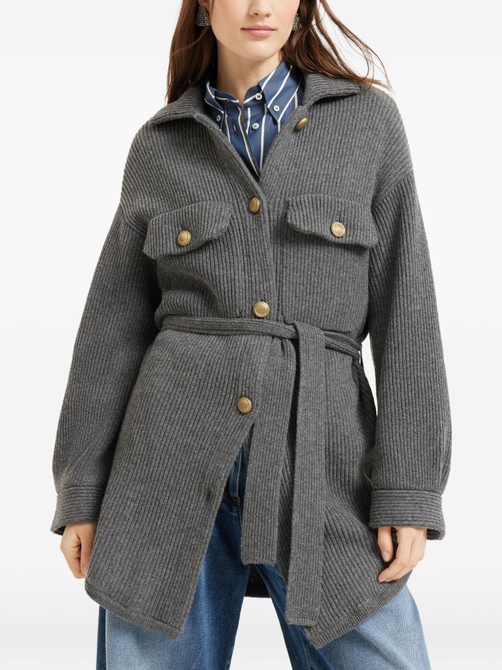 Brunello Cucinelli Sweaters Grigio