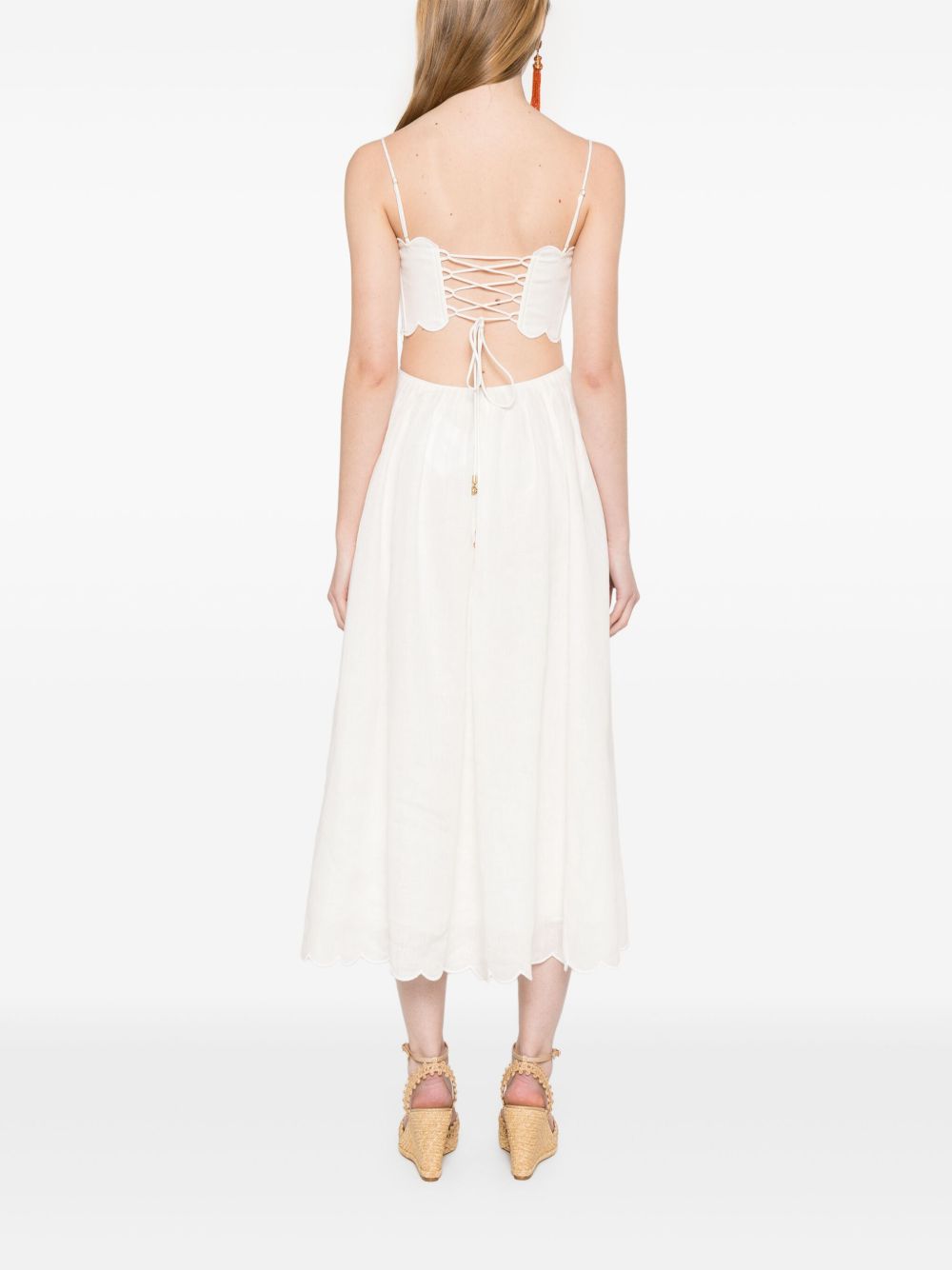 Zimmermann Dresses Ivory Linen