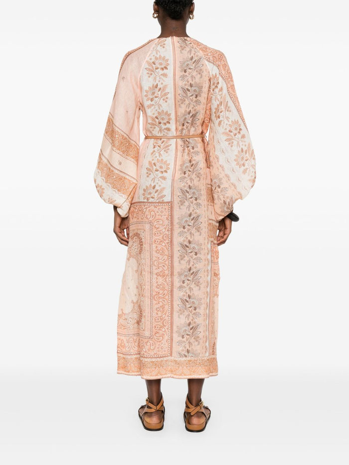 Zimmermann Dresses Multicolour Linen
