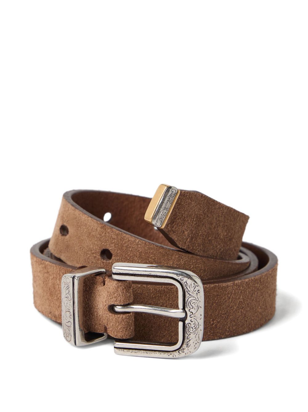 Brunello Cucinelli Belts Beige Furs & Skins->leather100.0 %