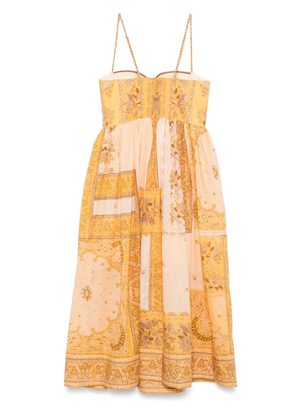 Zimmermann Dresses Beige Cotton