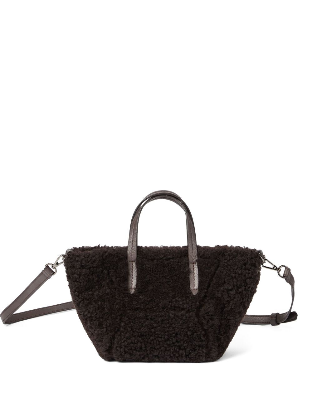 Brunello Cucinelli Bags Marrone Outer: Lamb Shearling