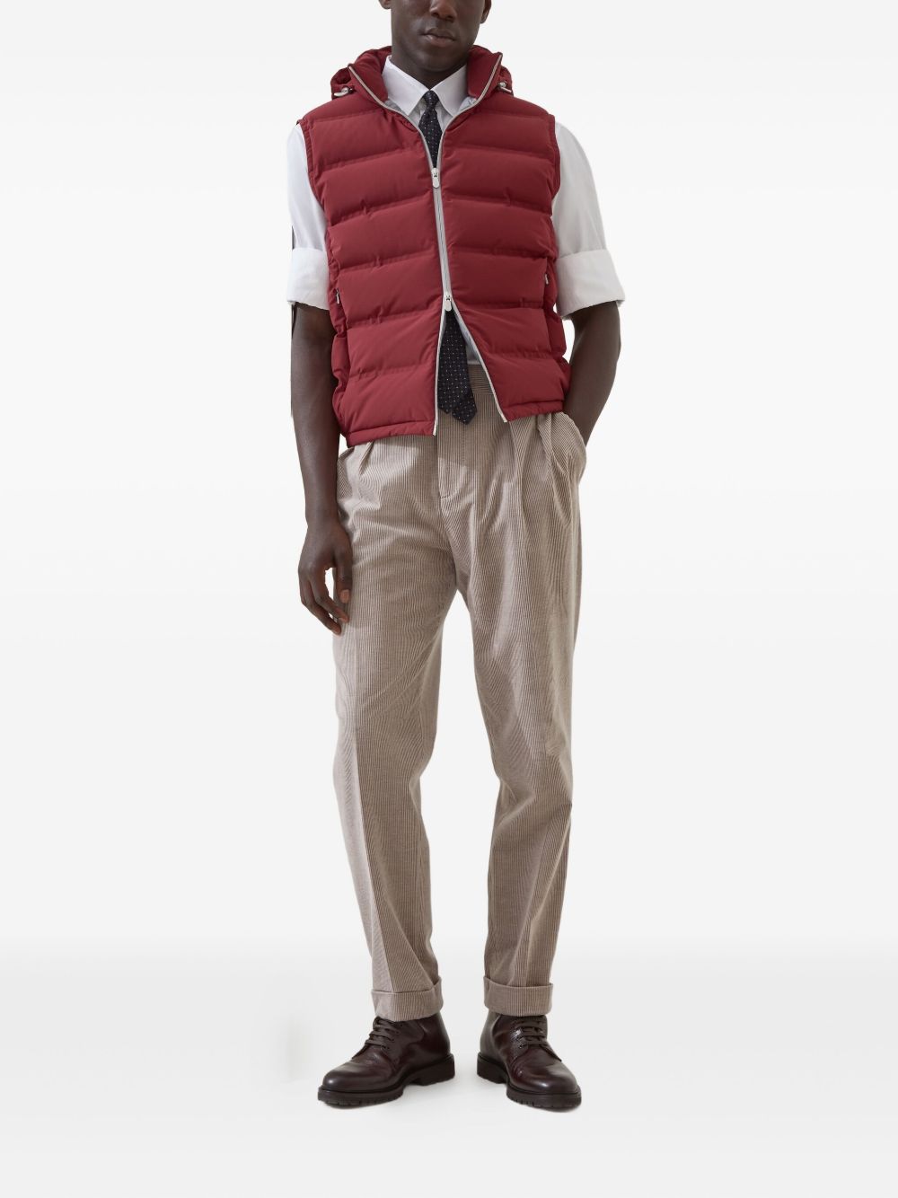 Brunello Cucinelli Shirts Bianco Cotton