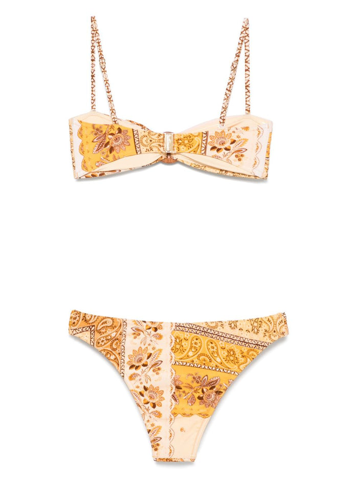 Zimmermann Sea Clothing Beige Polyamide Elastane