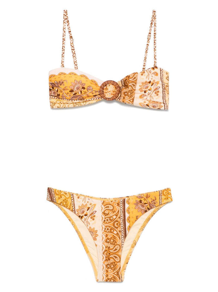 Zimmermann Sea Clothing Beige Polyamide Elastane