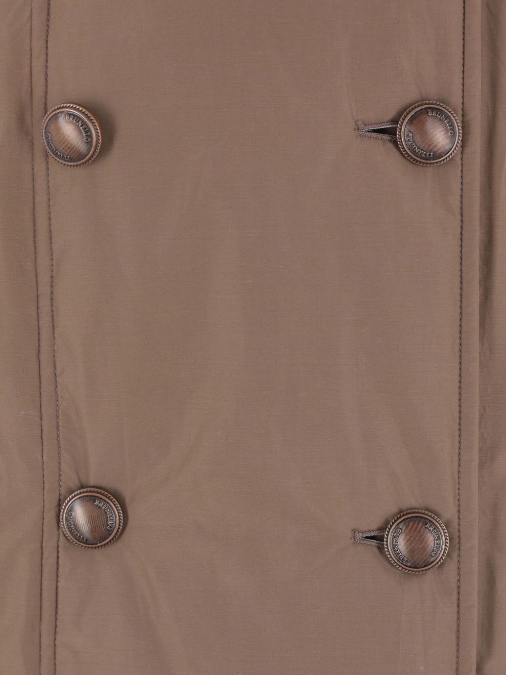 Brunello Cucinelli Coats Beige Outer: Polyester