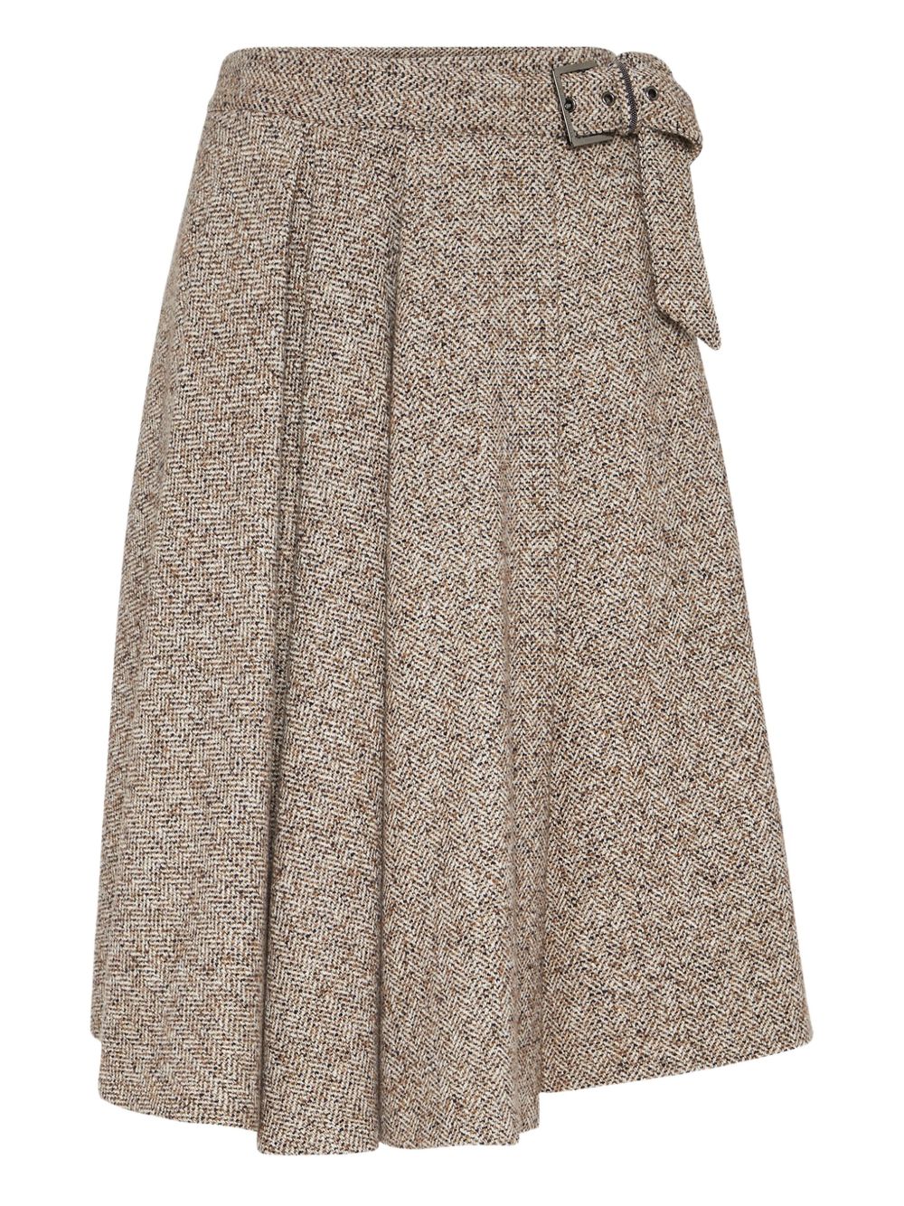 Brunello Cucinelli Skirts Beige Virgin Wool