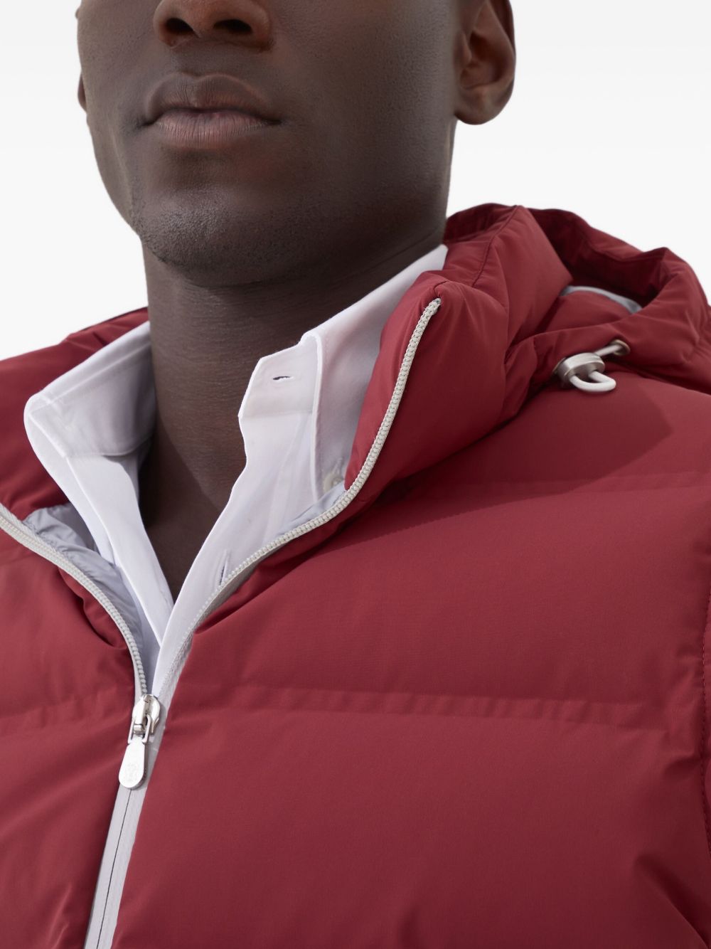 Brunello Cucinelli Jackets Rosso Nylon