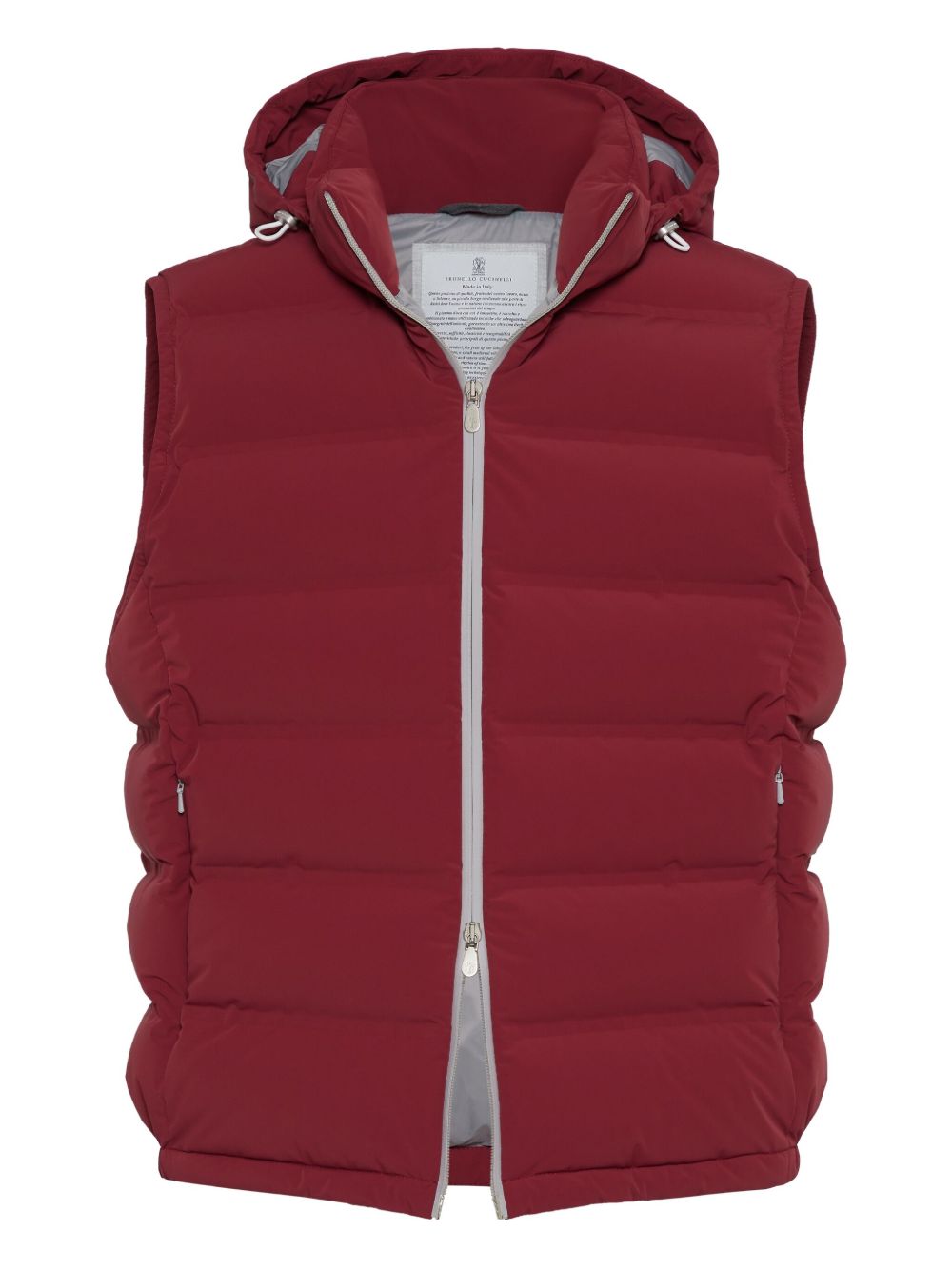 Brunello Cucinelli Jackets Rosso Nylon