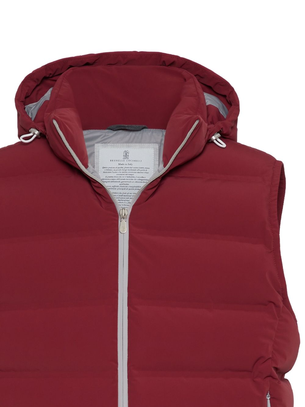 Brunello Cucinelli Jackets Rosso Nylon
