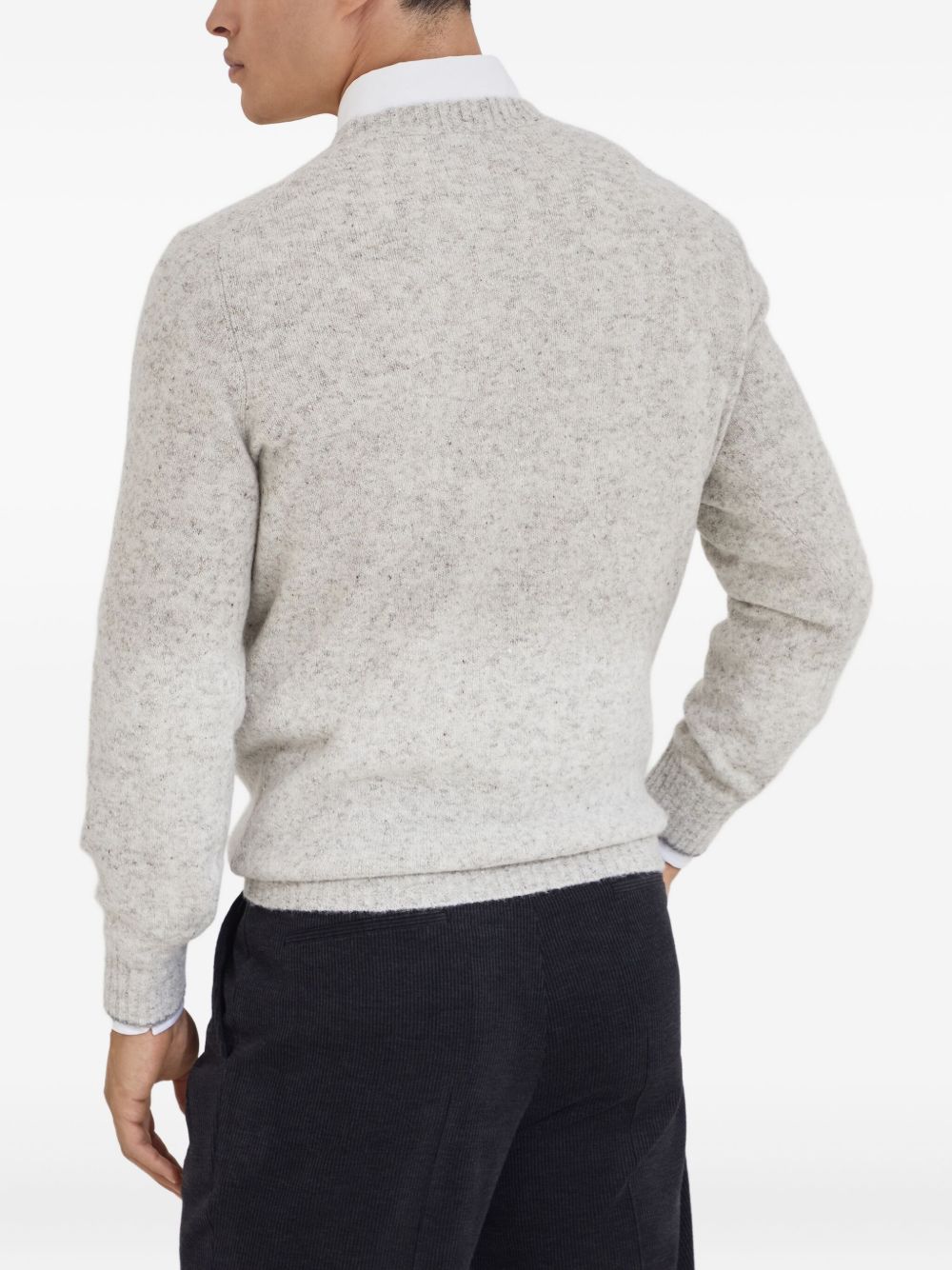Brunello Cucinelli Sweaters Grigio Fabric