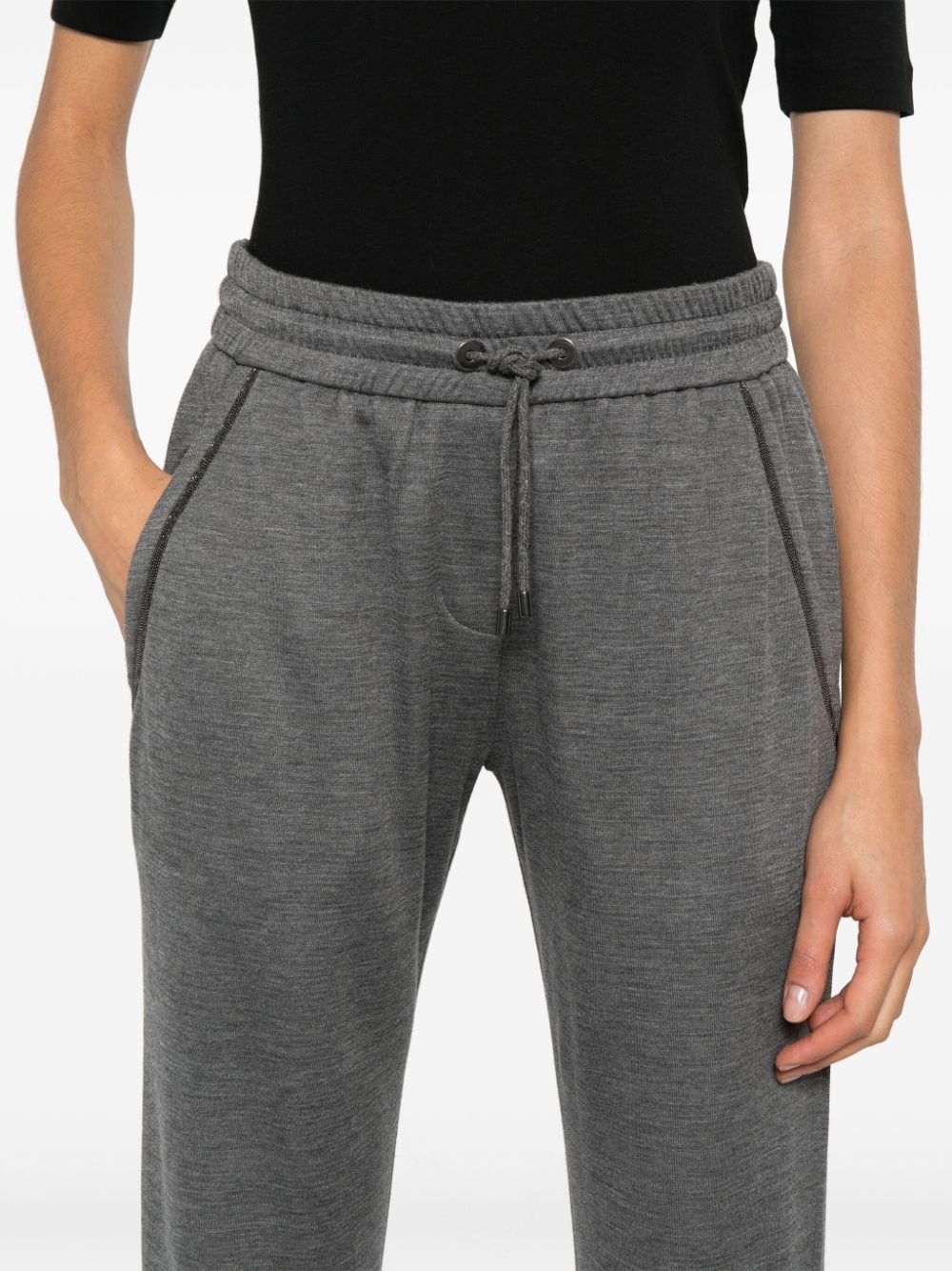 Brunello Cucinelli Trousers Grigio Scuro