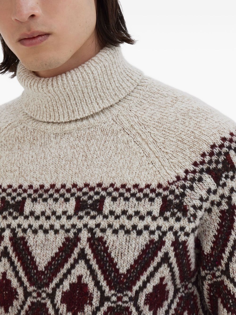 Brunello Cucinelli Sweaters Ecru Virgin Wool