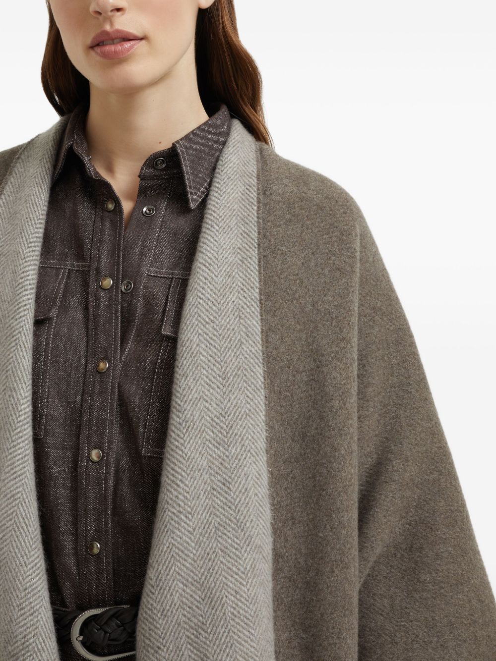 Brunello Cucinelli Jackets Marrone Cashmere