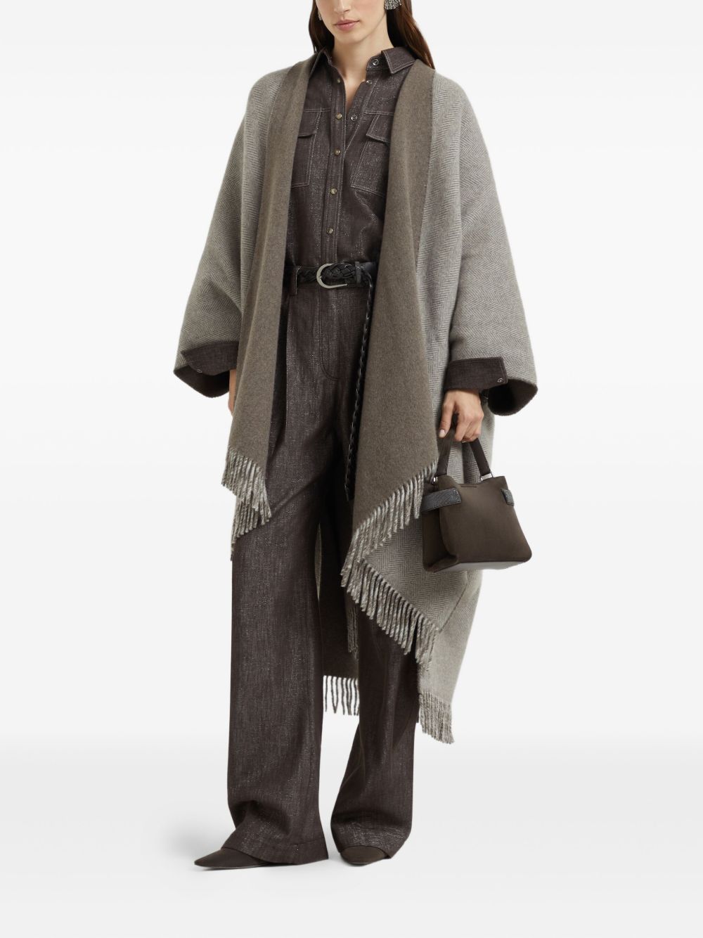 Brunello Cucinelli Jackets Marrone Cashmere