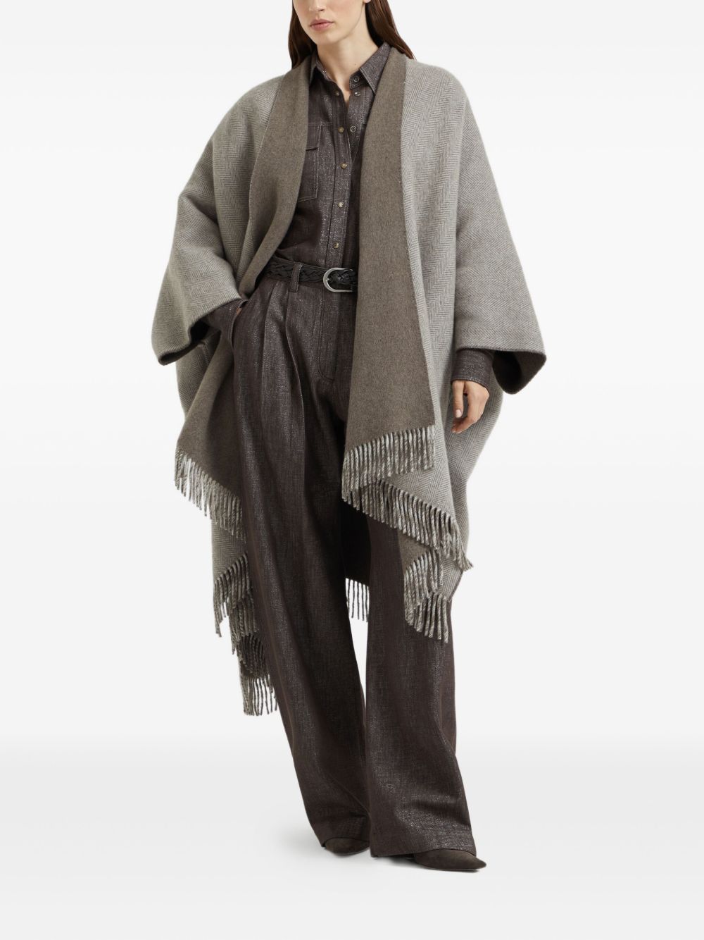 Brunello Cucinelli Jackets Marrone Cashmere