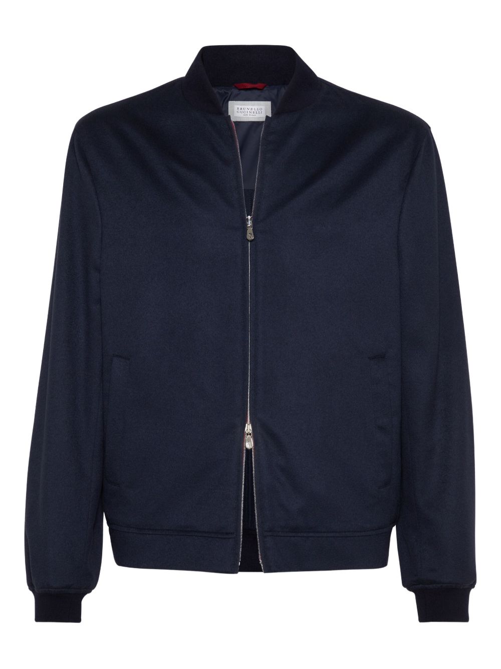 Brunello Cucinelli Coats Blu Cashmere