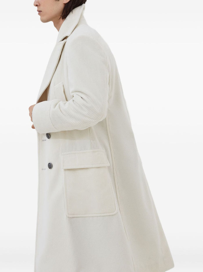 Brunello Cucinelli Coats White Cashmere