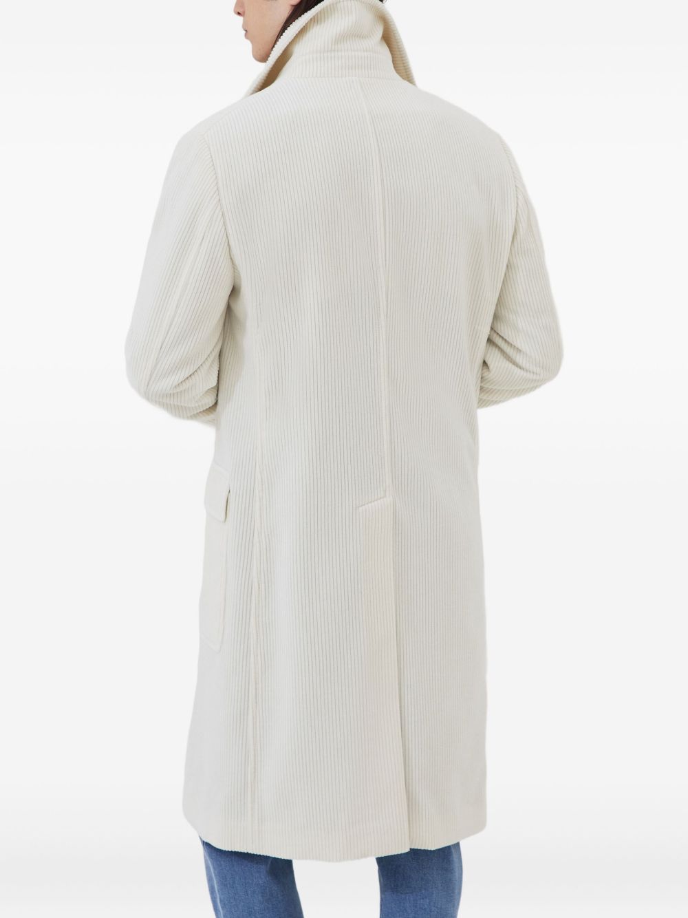 Brunello Cucinelli Coats White Cashmere