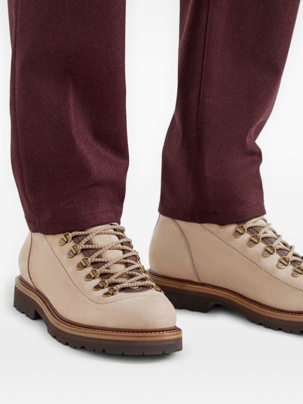 Brunello Cucinelli Boots Marrone Chiaro Outer: Leather