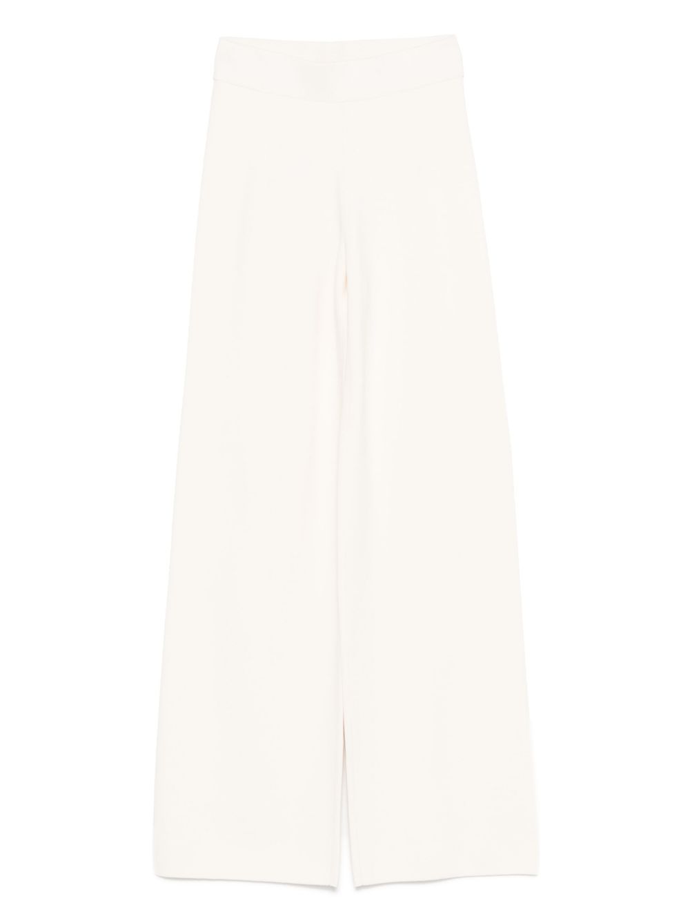 Max Mara Trousers White Viscosa