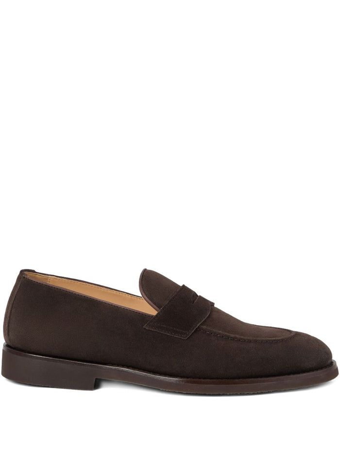 Brunello Cucinelli Flat Shoes Nero Outer: Leather