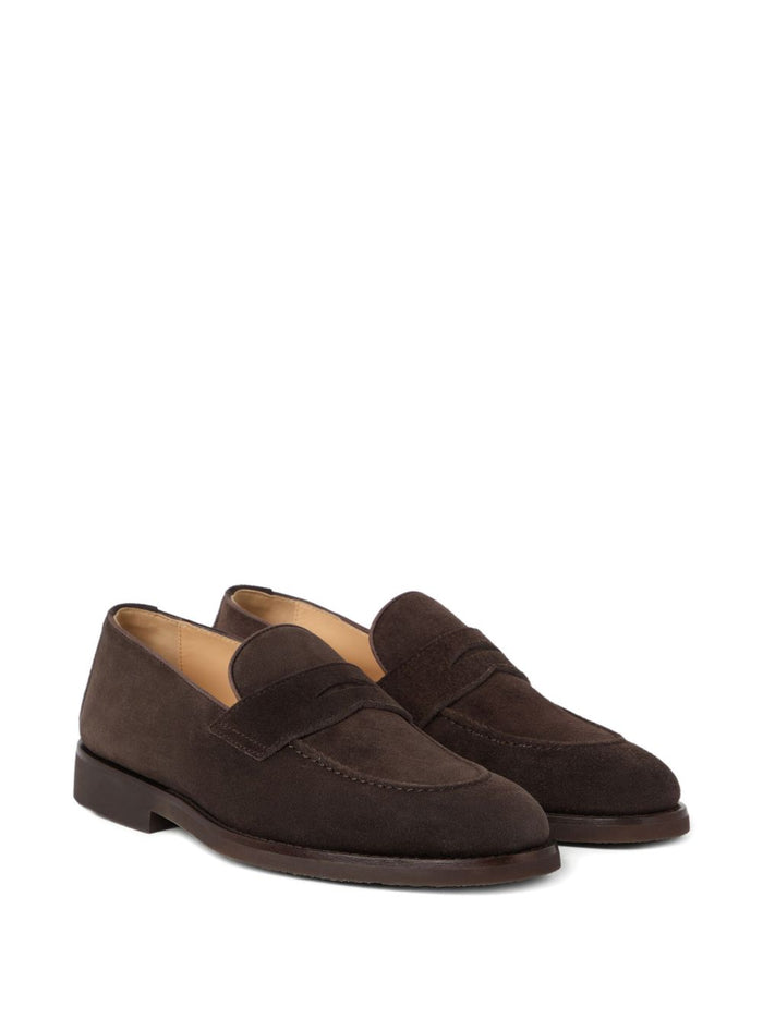 Brunello Cucinelli Flat Shoes Nero Outer: Leather