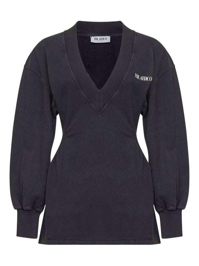 The Attico Dresses Black Cotton
