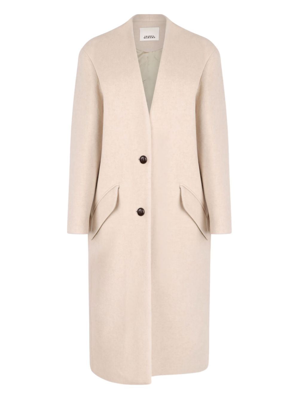 Isabel Marant Coats Beige Outer: Wool