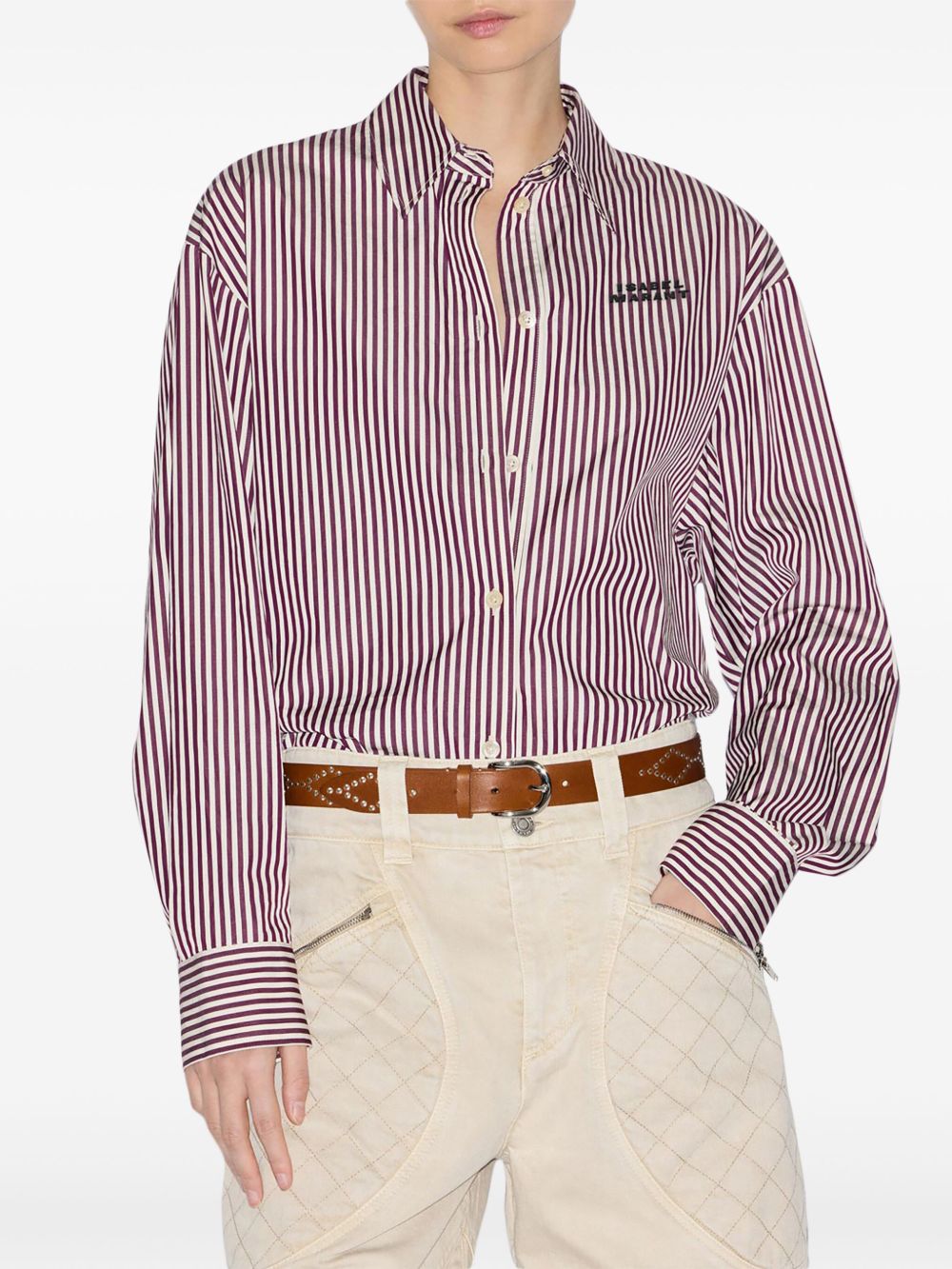 Isabel Marant Shirts Beige Cotton