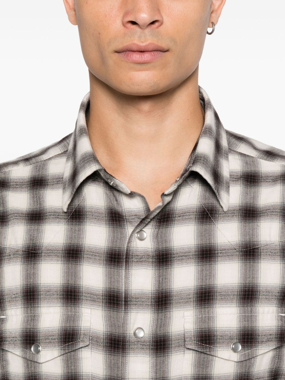 Tom Ford Shirts Brown Cotton