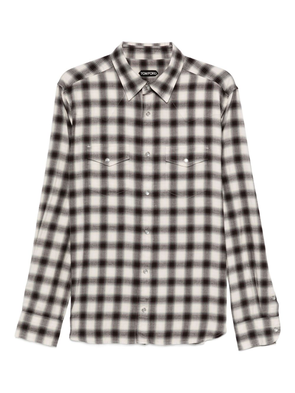 Tom Ford Shirts Brown Cotton