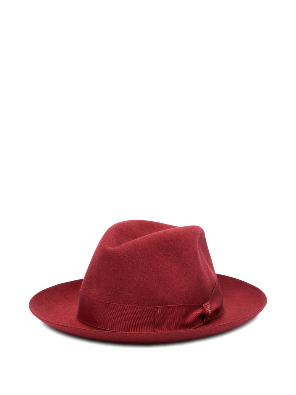 Borsalino Hats Bordeaux Fur Felt
