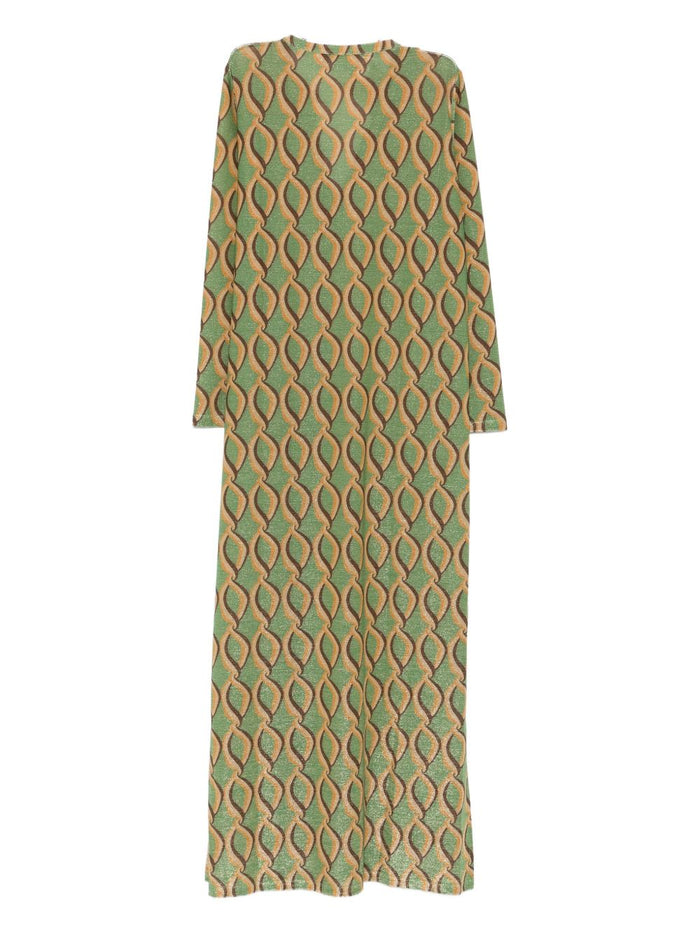 Siyu Dresses Green Viscose
