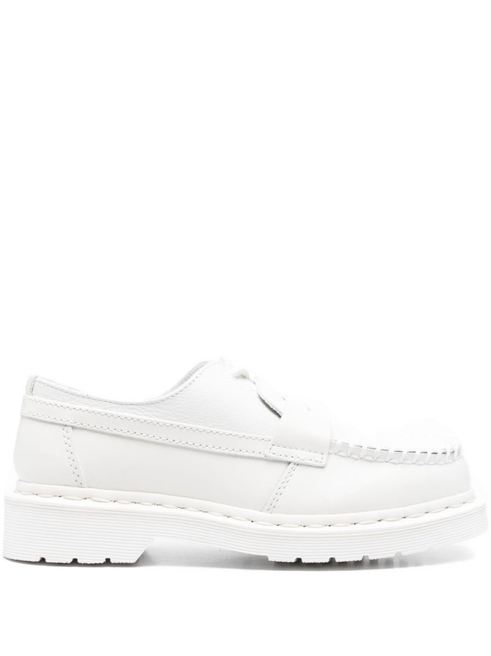 Mm6 X Dr. Martens Flat Shoes White