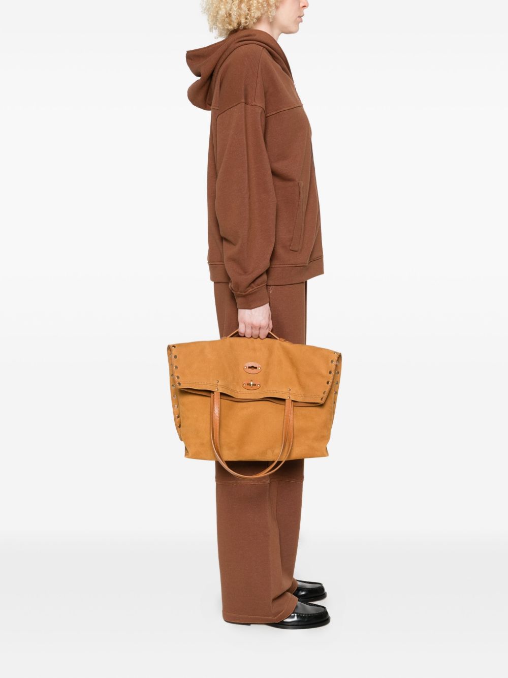 Zanellato Bags Brown Calf Suede