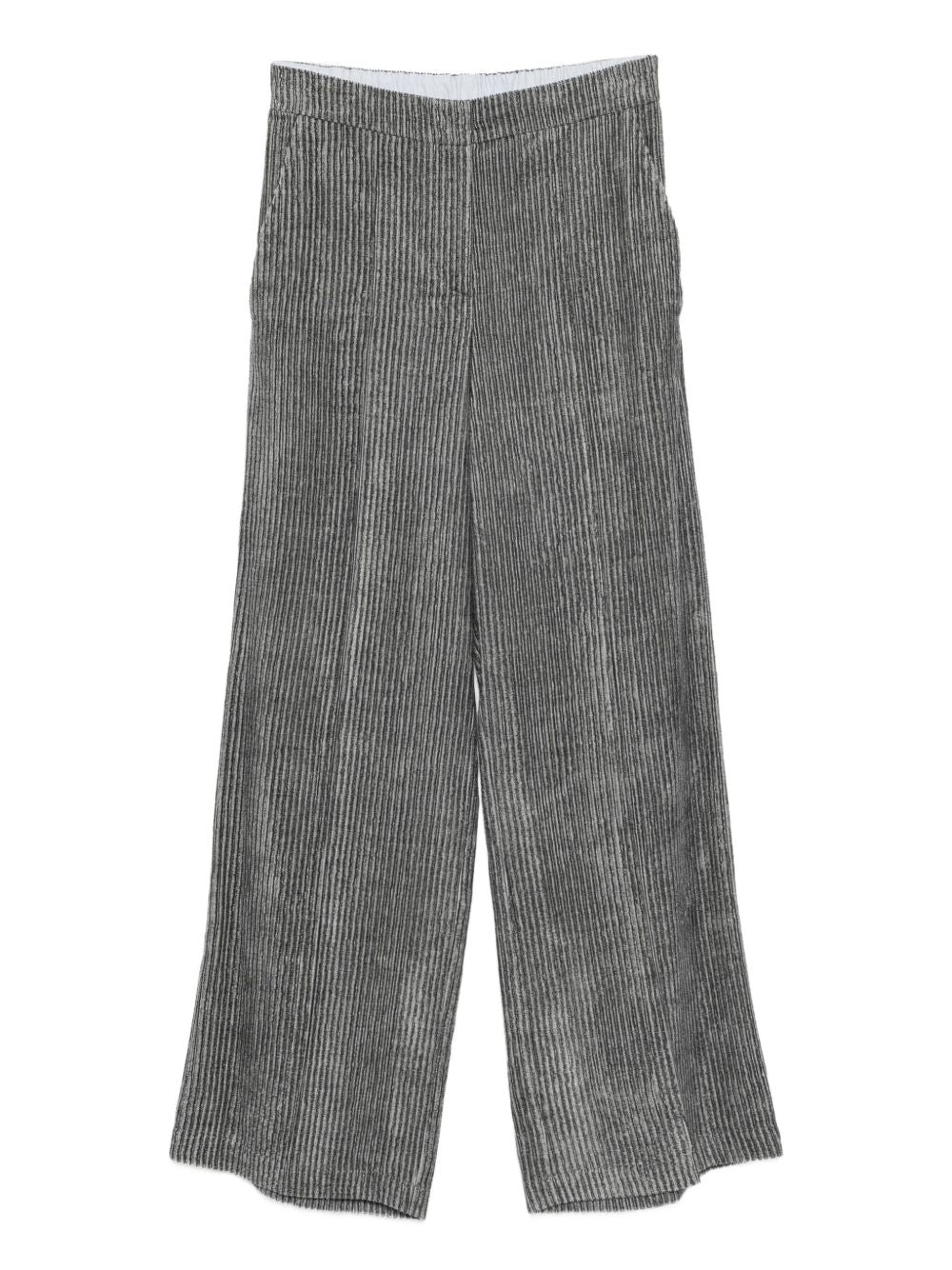 Alysi Trousers Grey Outer: Viscose