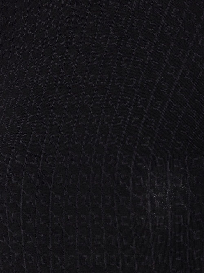 Elisabetta Franchi Sweaters Black Viscose