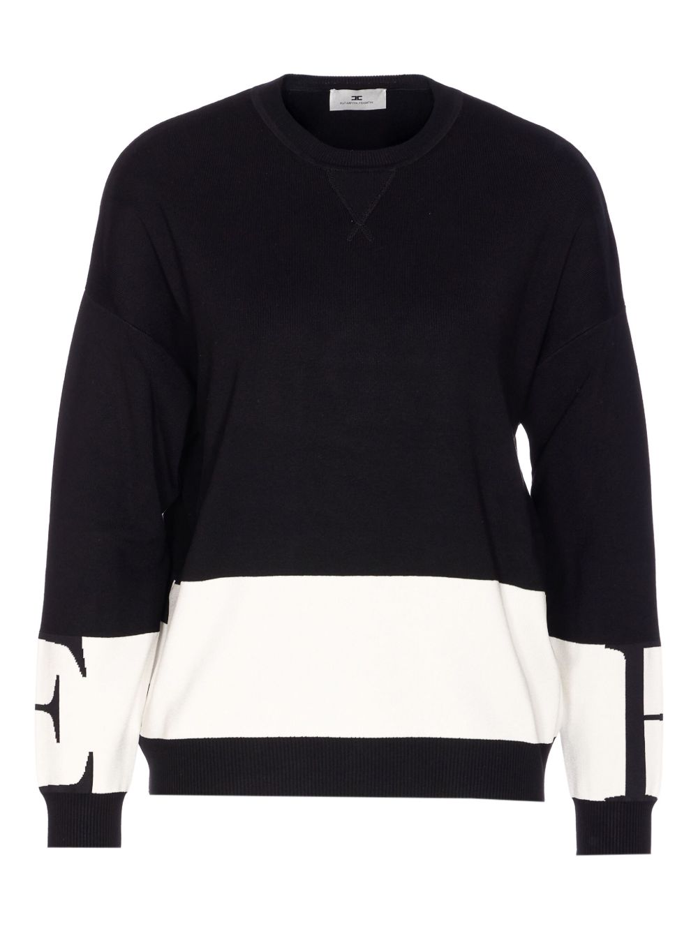 Elisabetta Franchi Sweaters Black Viscose