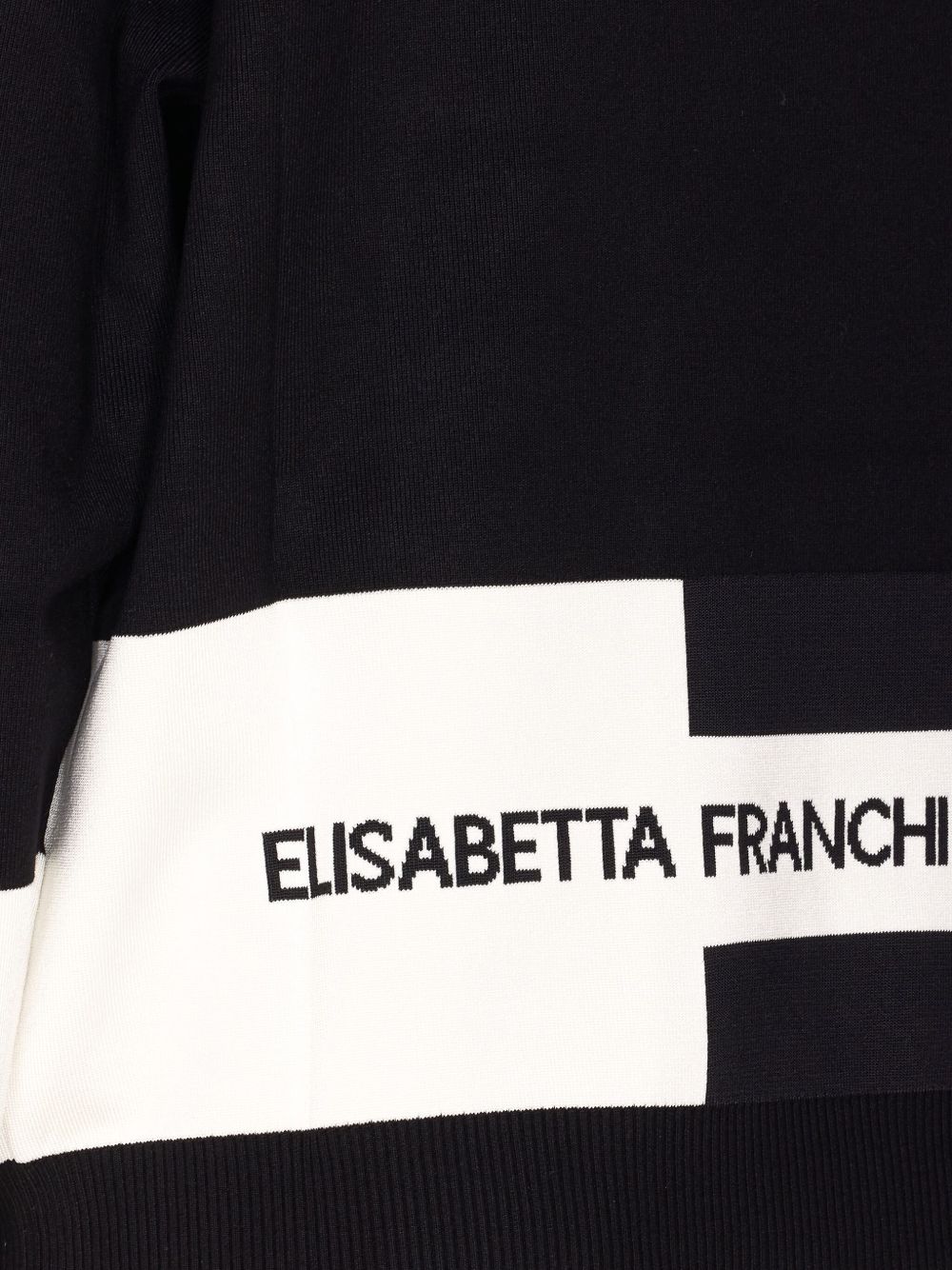 Elisabetta Franchi Sweaters Black Viscose
