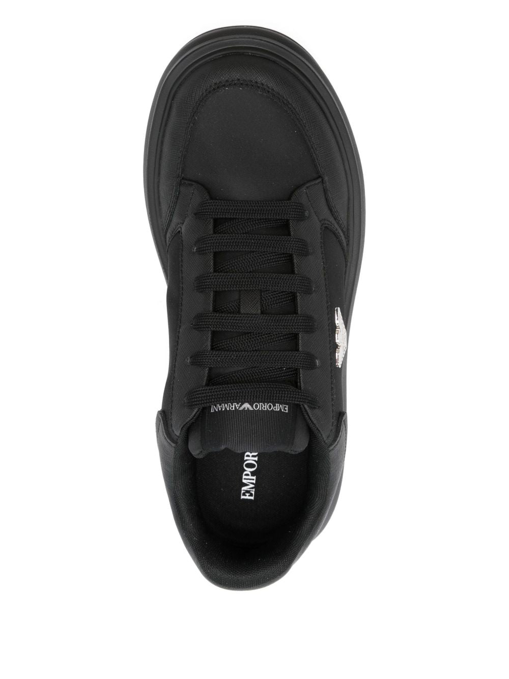 Emporio Armani Exclusive Sneakers Nero Outer: Polyurethane