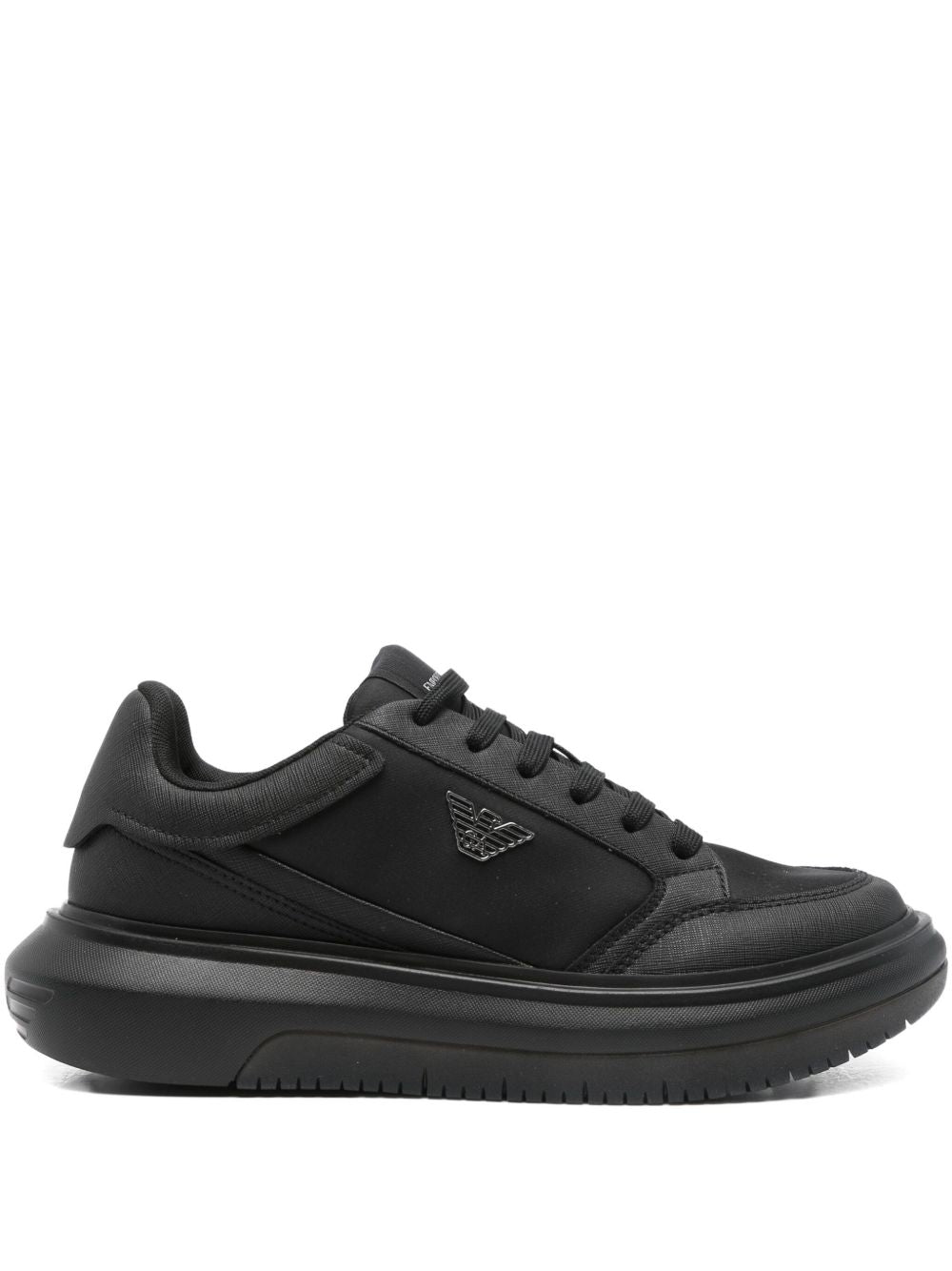 Emporio Armani Exclusive Sneakers Nero Outer: Polyurethane