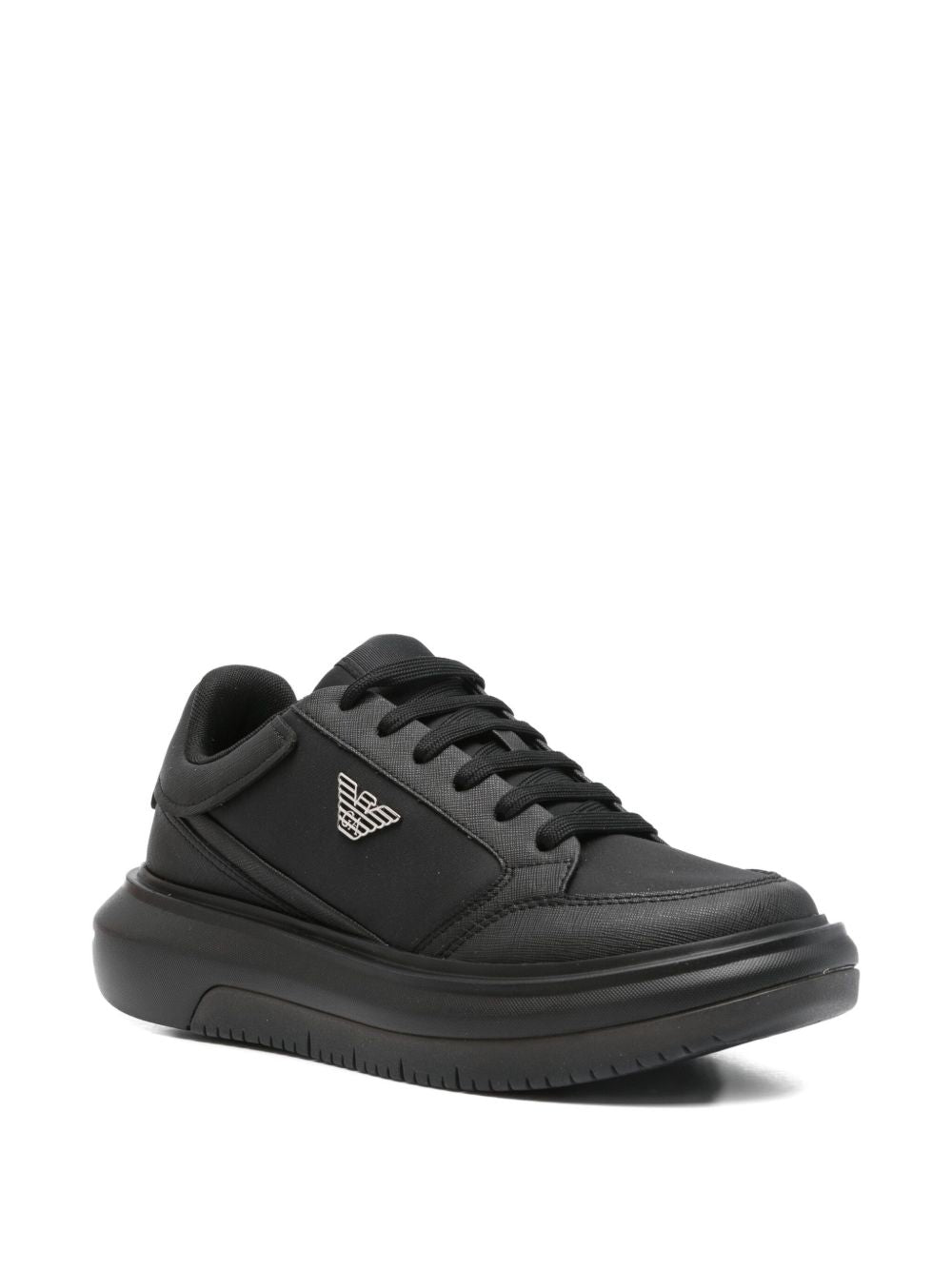 Emporio Armani Exclusive Sneakers Nero Outer: Polyurethane