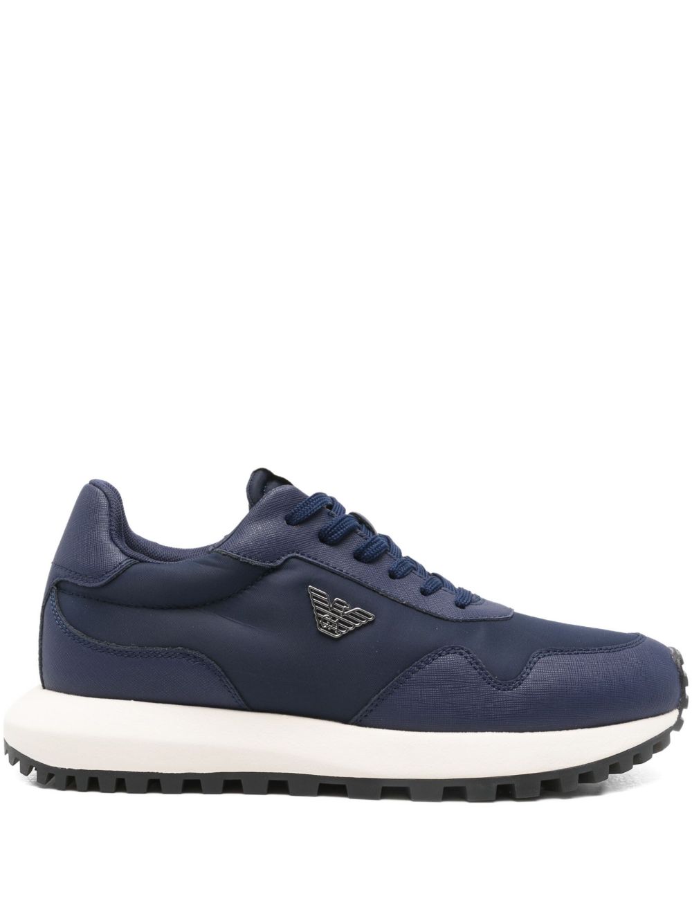 Emporio Armani Exclusive Sneakers Blu Outer: Polyurethane